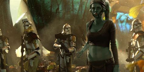 aayla|Star Wars: 10 Things You Never Knew About Aayla Secura.